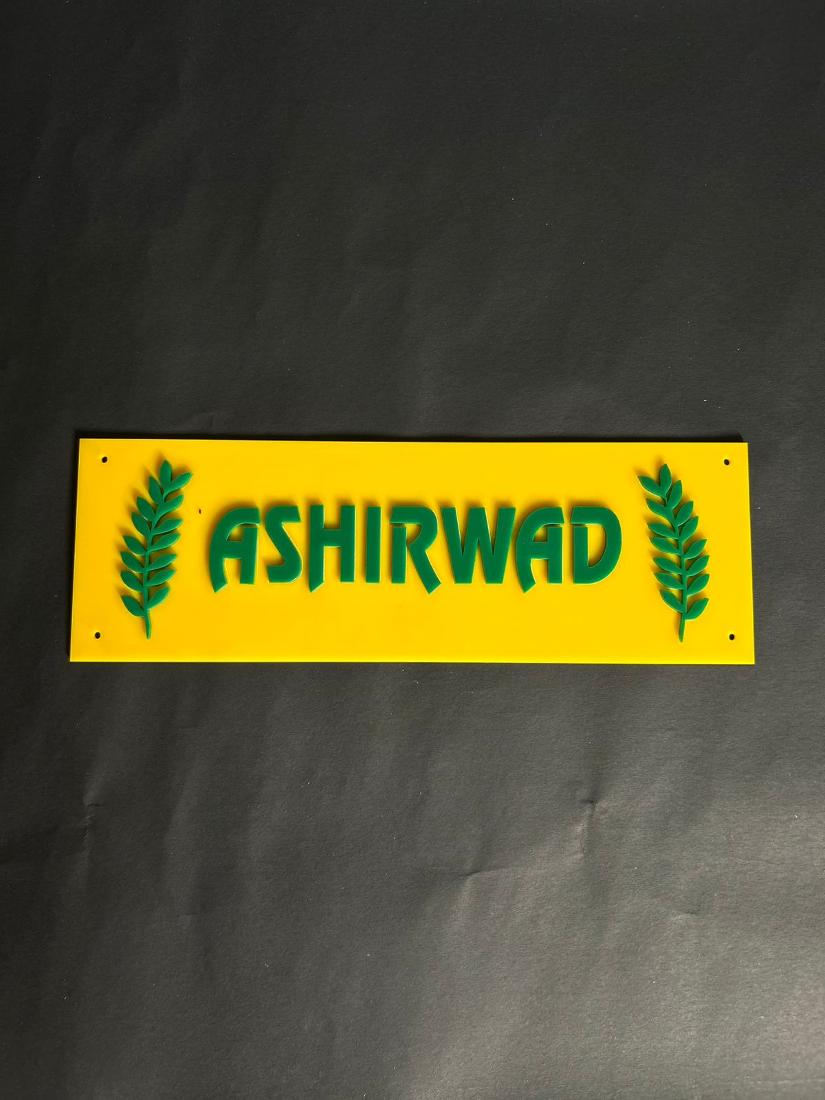 Aashirwad Nameplate