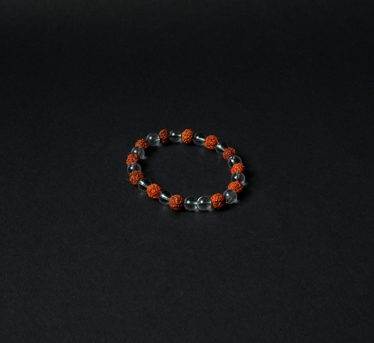 Rudraksha Crystal Bracelet